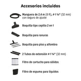 Aspiradora de Sólidos y Líquidos, 5 Gal, Acero Inox, Truper
