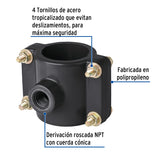 Abrazadera para Toma Domiciliaria PP 2' X 1/2', Foset