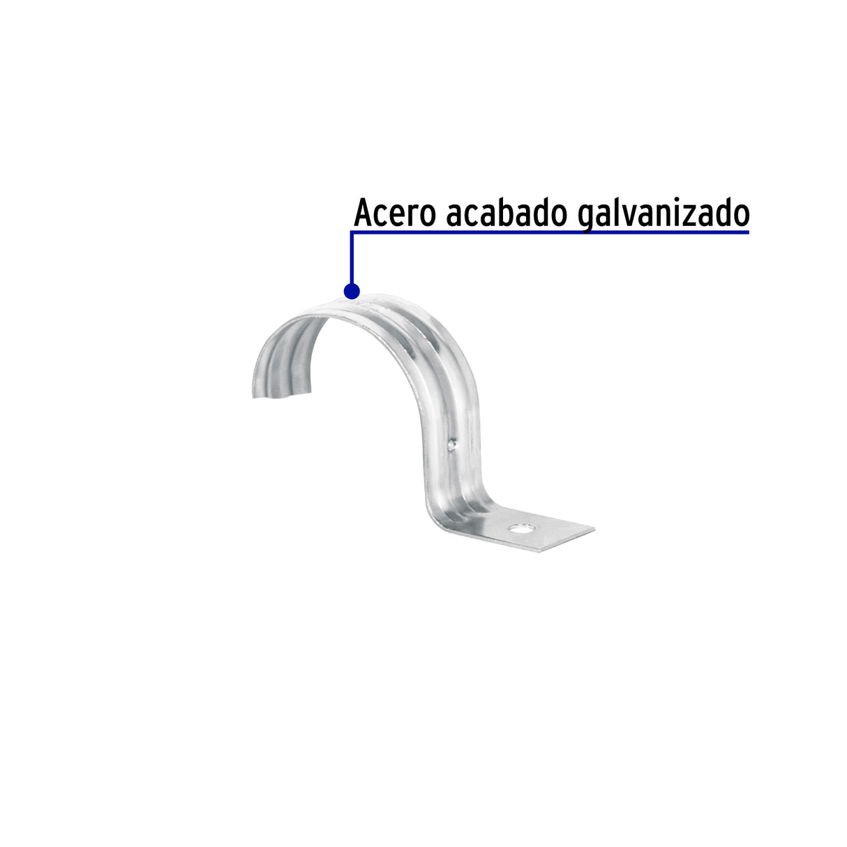 Bolsa C/5 Abrazaderas Tipo Uña 2' para Tubo Pared Delgada