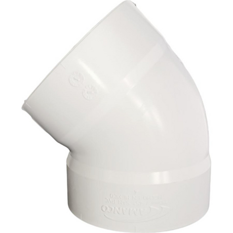Amanco sanitario cementar codo 45 x 1 1/2