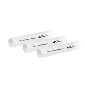Amanco tubo sanitario norma 6 m. x 50 mm=2