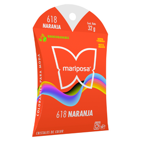 Mariposa 618 naranja