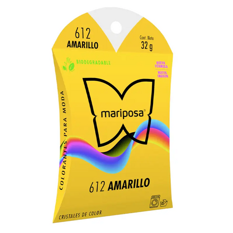 Mariposa 612 amarillo