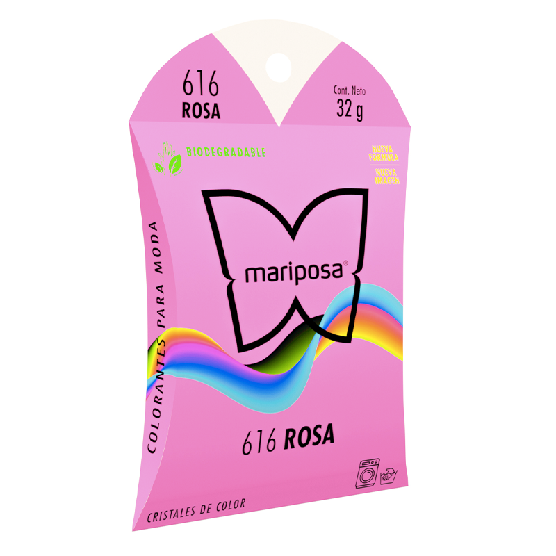 Mariposa 616 rosa
