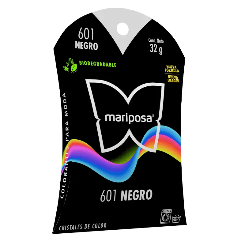 Mariposa cris 601 negro