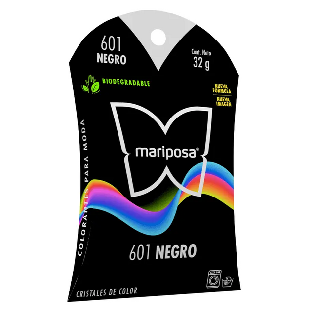 Mariposa cris 601 negro