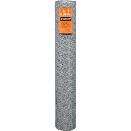 Deacero malla HEX.C.22 ABER.25X1.50 45M *45*