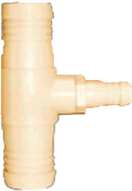 Hulcen tee con reduc 3/4X1/2 beige 10PZ