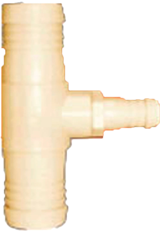 Hulcen tee con reduc 3/4X1/2 beige 10PZ