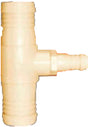 Hulcen tee con reduc 3/4X1/2 beige 10PZ