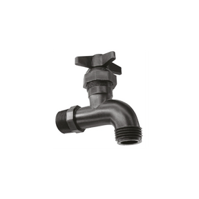Hulcen llave nariz 3/4 plastico 5PZ negra