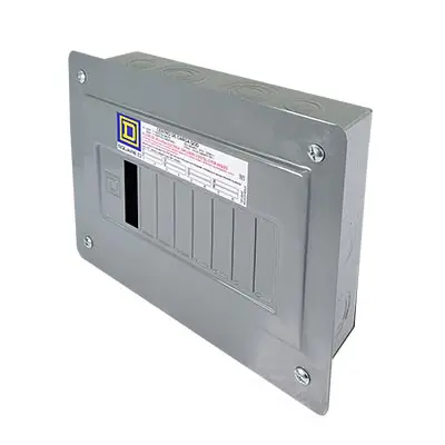 Square QOD6F centro carga 6P 100A 240/120 V empotrar