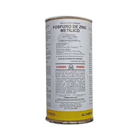 Romex fosfuro de zinc bote 50 grs.