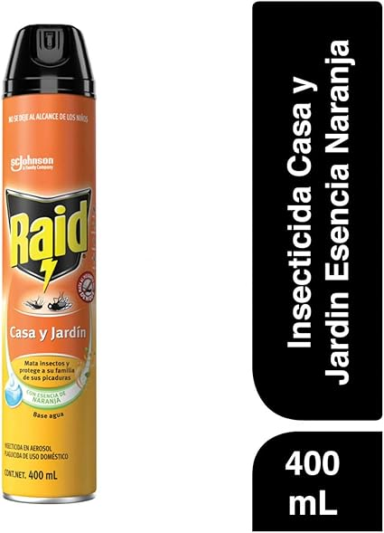 Raid casa y jardin aerosol 400 ml.