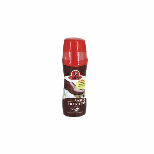 El oso cera liquida color cafe 70 ml.