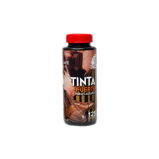 El oso tinta fuerte restauradora de calzado color cafe 100 ml.