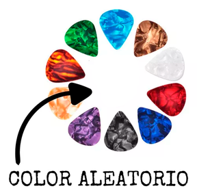Ferre uã‘a para guitarra multicolor