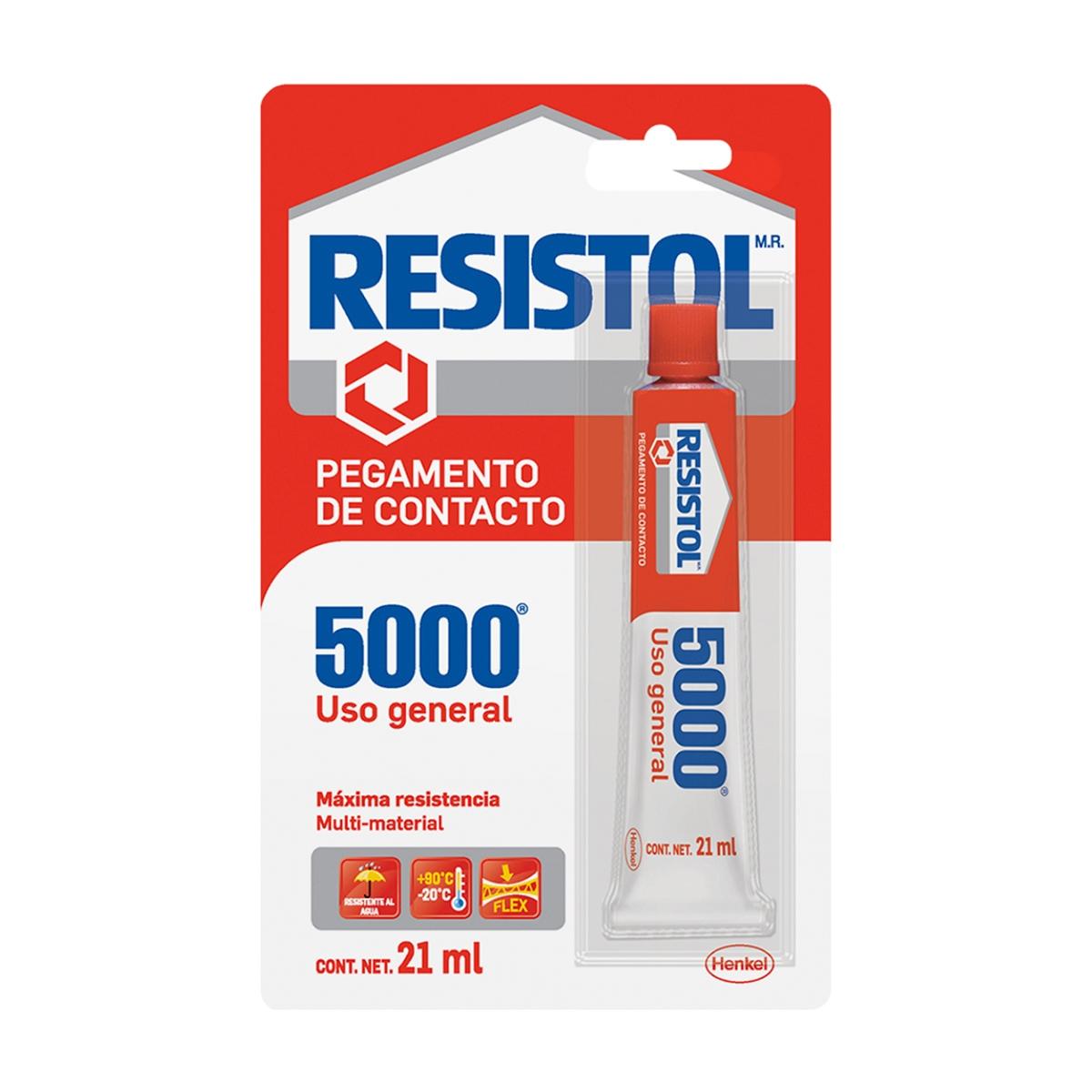 Resistol 5000 tubo uso gral 21 ml