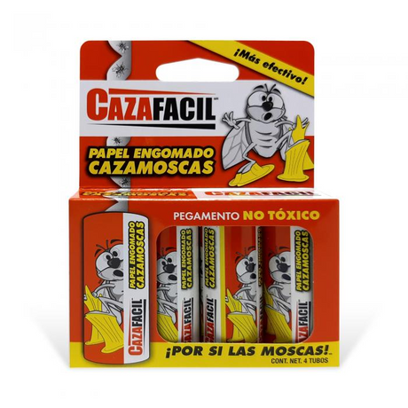 Caza-facil pega moscas