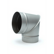 Codo de lamina cal 26 45 x 4