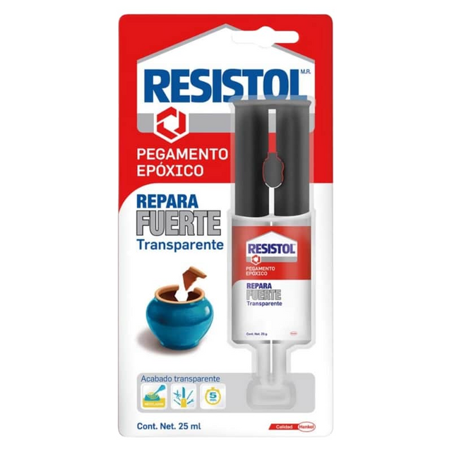 Resistol reparador transparente 25G