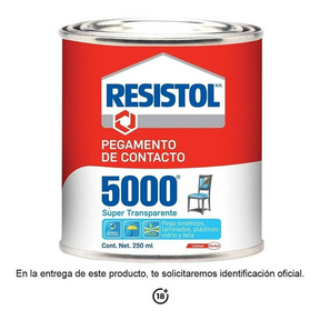 Resistol 5000 transparente 250 ml