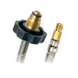 Coflex acero pigtail 1/4MX7/8 con maneral 55 cm