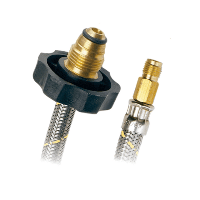 Coflex acero pigtail 1/4MX7/8 con maneral 55 cm