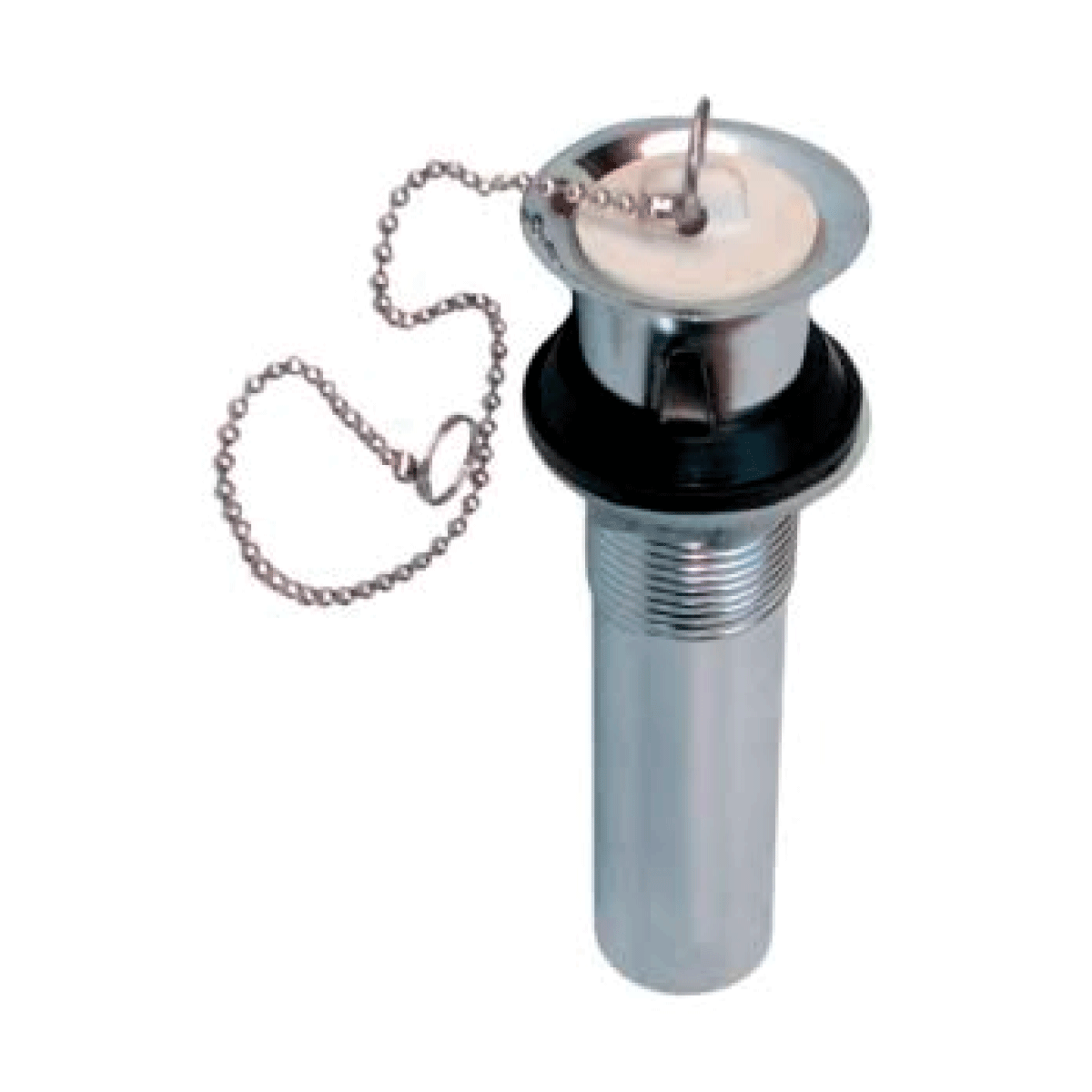 Coflex contra laton para lavabo con tapon y cadena