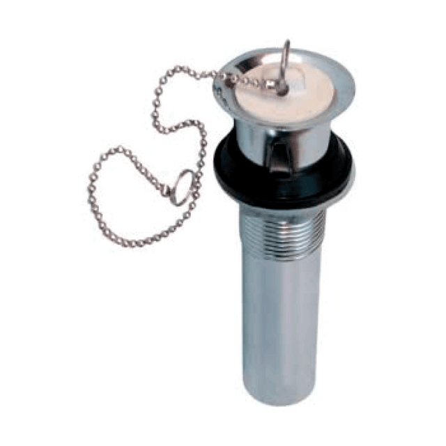 Coflex contra laton para lavabo con tapon y cadena