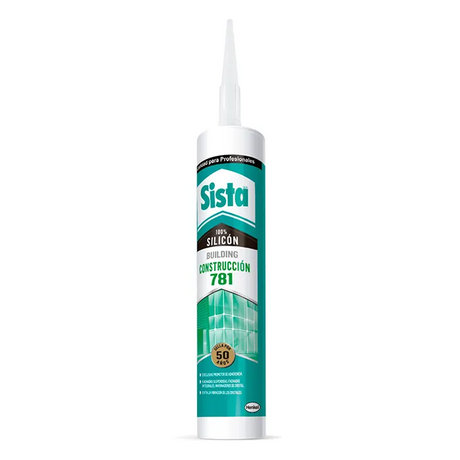 Sista 781 const silicon blanco 300 ml