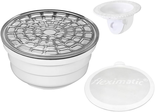 Fleximatic 2684 coladera universal rejilla con cub clasica con ta