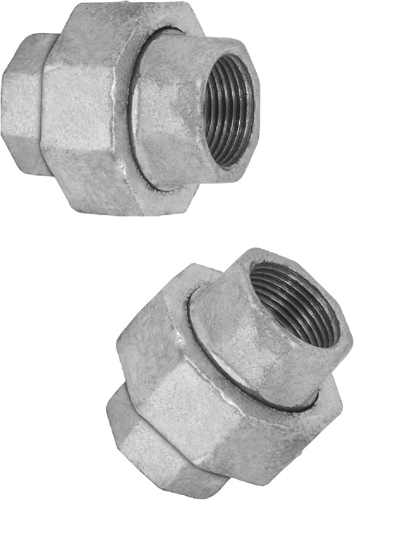 Ninsa tuerca union galvanizada 32 mm=11/4