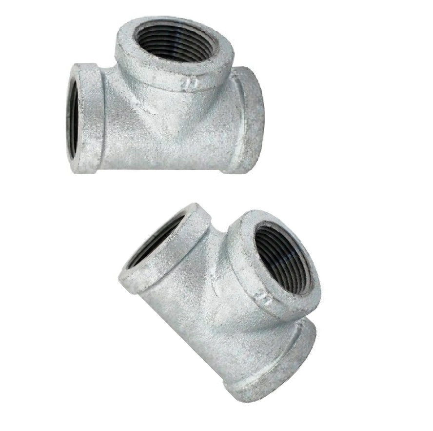 Ninsa tee reforzada 51 mm=2GALVANIZADA