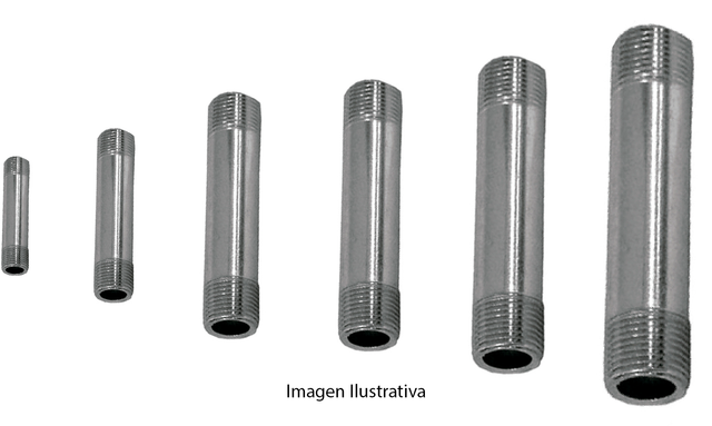 Ninsa niple galvan 19MMX38 = 3/4X11/2