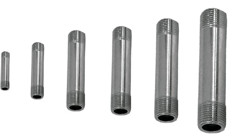 Ninsa niple galvan 10MMX51 mm = 3/8X2