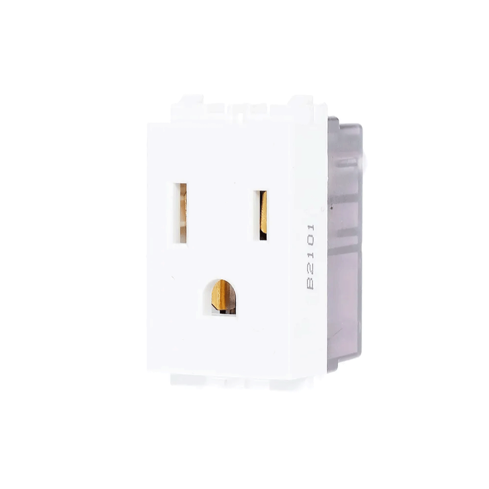 Igoto contacto sencillo 1 modulo blanco