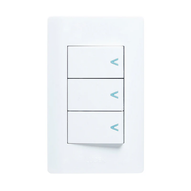 Lucek placa con 3 apaga. 1M blanco