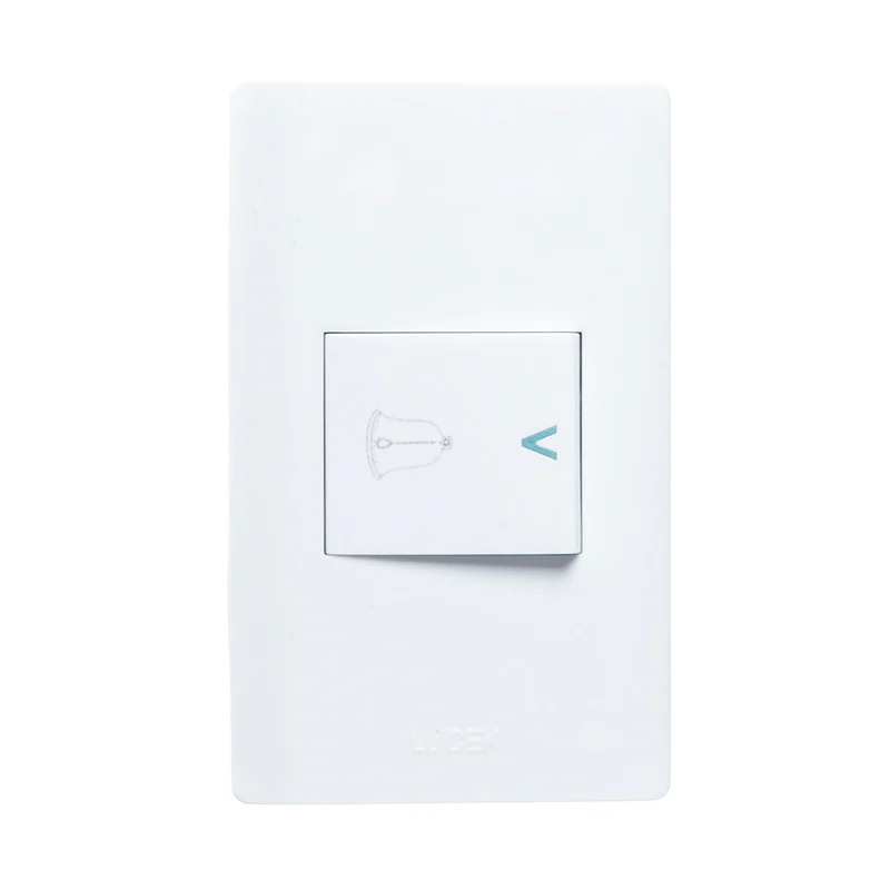 Lucek placa 1 mod con timbre blanco