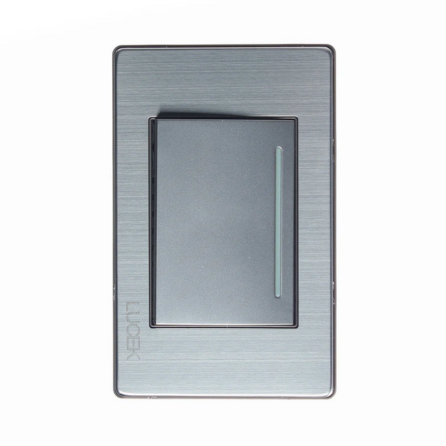 Lucek premium plateado apagador sencillo 3 mod
