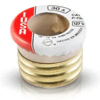 IUSA tapon fusible 30A porcelana