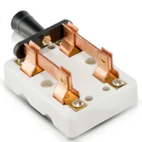 IUSA interruptor 2 polos un tiro 25AP 127 V 310781