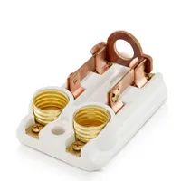 IUSA interruptor 2 polos 1 tiro fusible tipo tapon