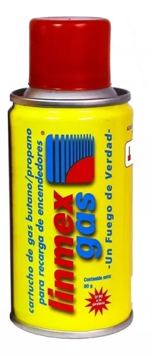 Linmex cartucho para encendedor de 90 gr
