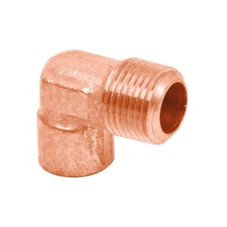 Nacobre codo con EXT108-M3/4=19 mm