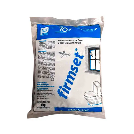 Pennsylvania firmset mastique bolsa de 1 kg.