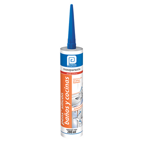 Pennsylvania pens silicon baã‘os y cocinas transparente cartucho 280 ml.