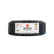 Poliflex ranurado 1/2 negro 50 m