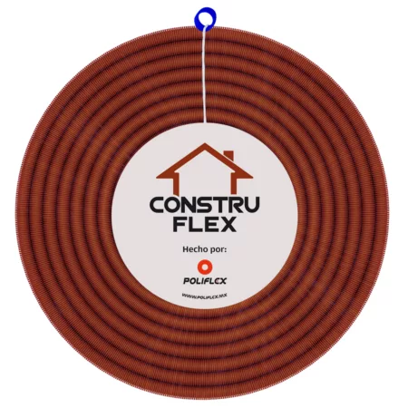 Construflex con guia 1/2 100 m