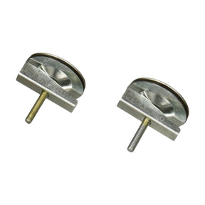 Dica CT01 juego de 2 cubre taladros para lavabo